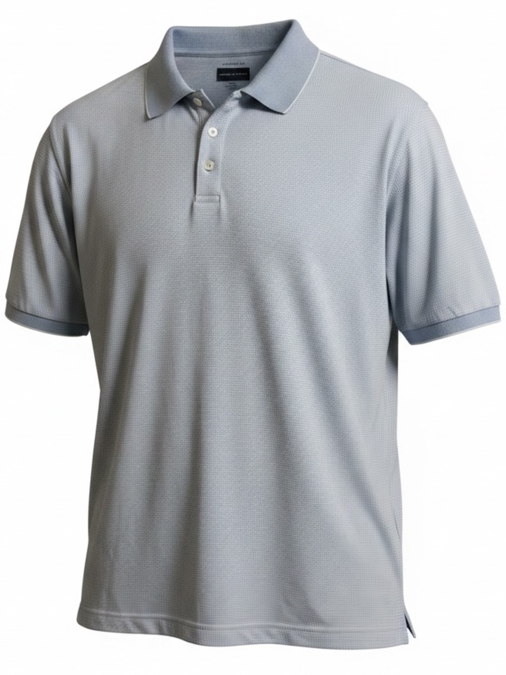Joseph Abboud Light Blue Textured Polo